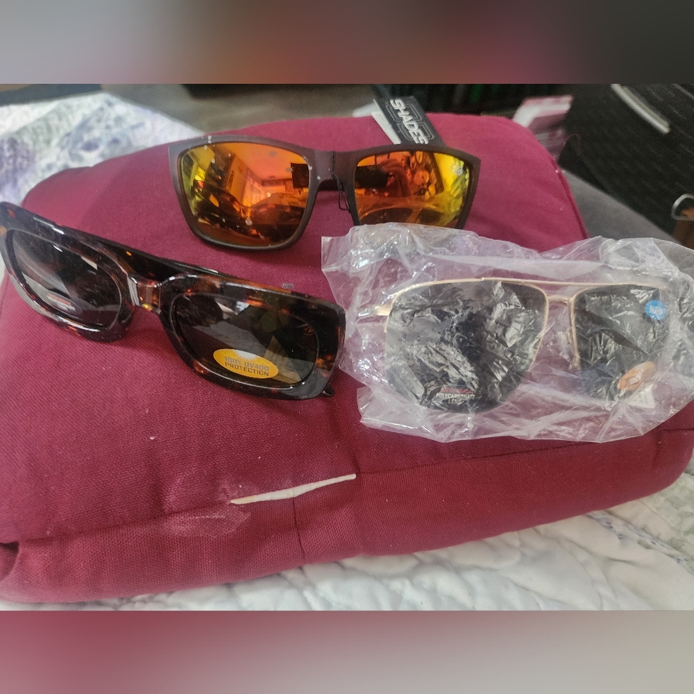 3 Pair Sunglasses